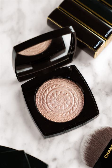 chanel metal peach highlighter